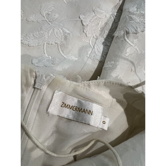 Zimmermann Mischief Dawning Dress in Pearl - Picture 5 of 6